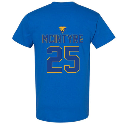 Pittsburgh - NCAA Men's Soccer : Eben McIntyre Short Sleeve T-Shirt