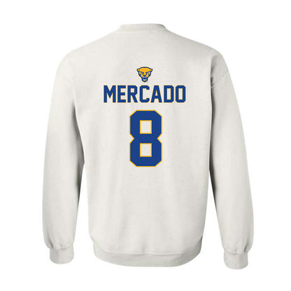 Pittsburgh - NCAA Men's Soccer : Felipe Mercado - Crewneck Sweatshirt Sports Shersey