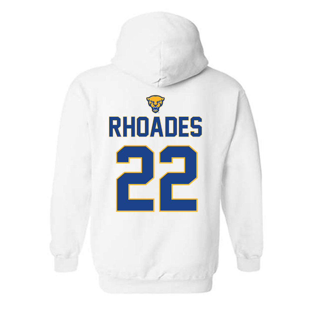 Pittsburgh - NCAA Women's Soccer : Emma Rhoades - Hooded Sweatshirt Sports Shersey