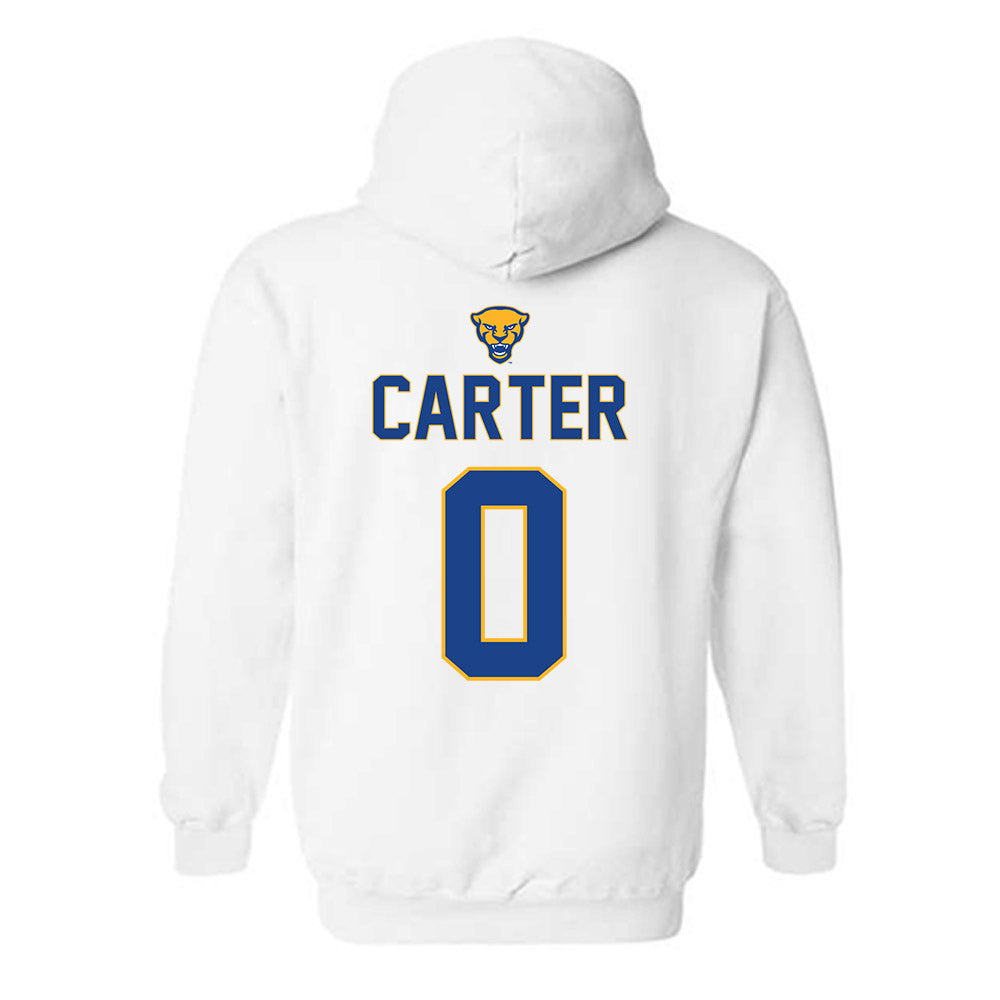 Pittsburgh - NCAA Men's Soccer : Cabral Carter - Hooded Sweatshirt Sports Shersey