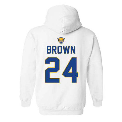 Pittsburgh - NCAA Men's Soccer : Abraham Brown - Hooded Sweatshirt Sports Shersey