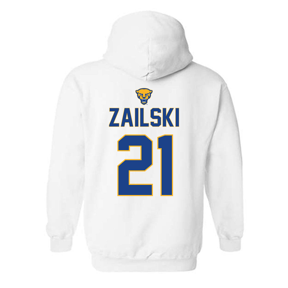 Pittsburgh - NCAA Women's Soccer : Katie Zailski Hooded Sweatshirt