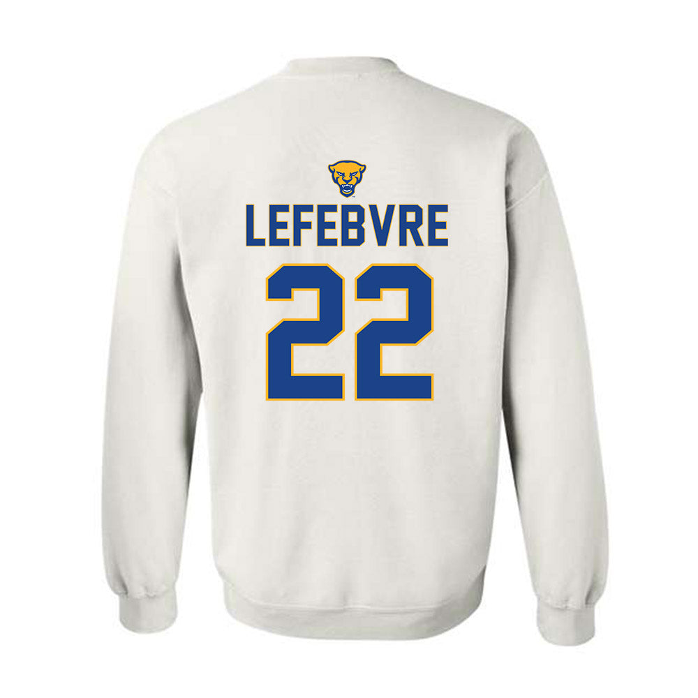 Pittsburgh - NCAA Men's Soccer : Mathys Lefebvre - Crewneck Sweatshirt Sports Shersey