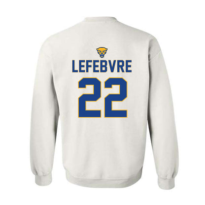 Pittsburgh - NCAA Men's Soccer : Mathys Lefebvre - Crewneck Sweatshirt Sports Shersey