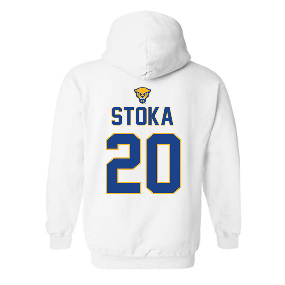 Pittsburgh - NCAA Men's Soccer : Mateo Stoka - Hooded Sweatshirt Sports Shersey