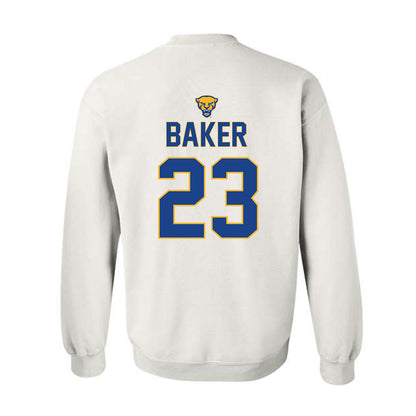 Pittsburgh - NCAA Baseball : Chris Baker - Crewneck Sweatshirt Sports Shersey