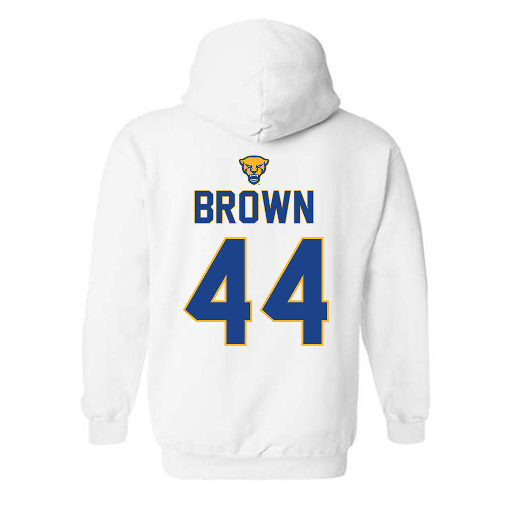 Pittsburgh - NCAA Softball : Kendall Brown - Hooded Sweatshirt Sports Shersey