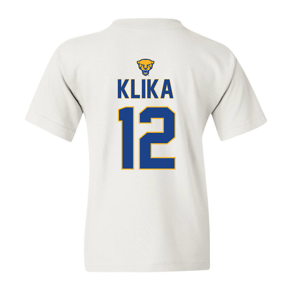 Pittsburgh - NCAA Women's Volleyball : Emmy Klika Youth T-Shirt