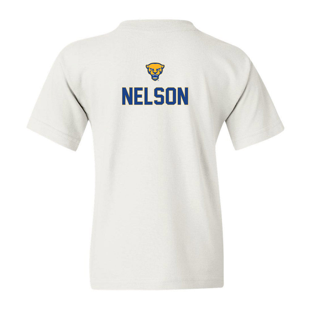 Pittsburgh - NCAA Men's Swimming & Diving : Jensen Nelson - Youth T-Shirt Sports Shersey