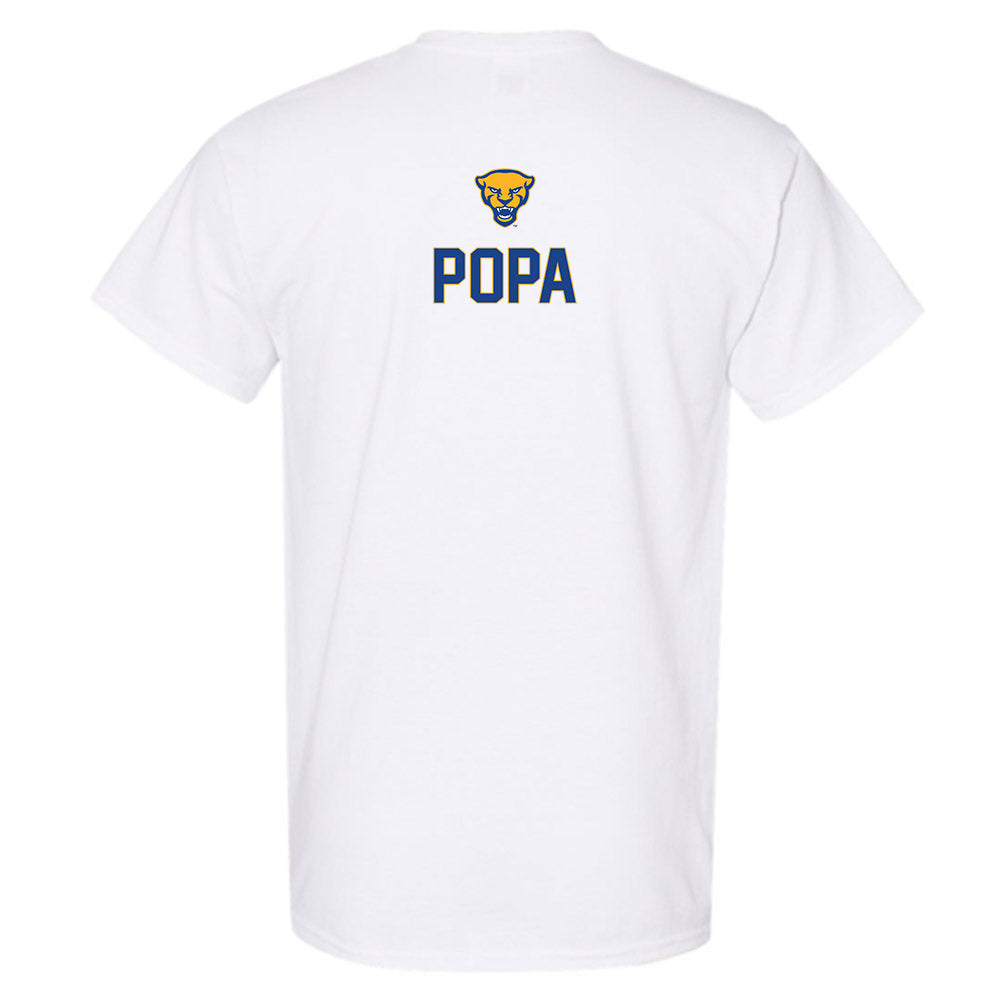 Pittsburgh - NCAA Baseball : Dom Popa - T-Shirt Sports Shersey