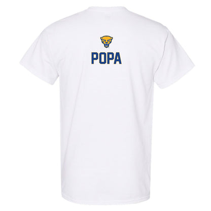 Pittsburgh - NCAA Baseball : Dom Popa - T-Shirt Sports Shersey