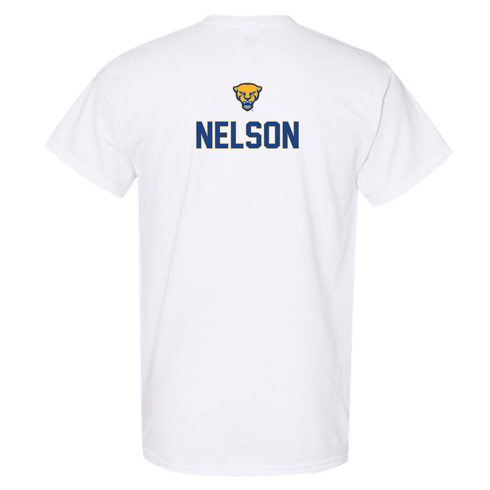 Pittsburgh - NCAA Men's Swimming & Diving : Jensen Nelson - T-Shirt Sports Shersey