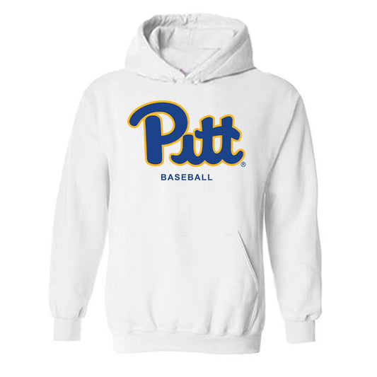 Pittsburgh - NCAA Baseball : Justin Fogel - Hooded Sweatshirt Sports Shersey