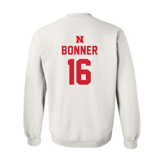 Nebraska - NCAA Football : Janiran Bonner - Crewneck Sweatshirt Sports Shersey