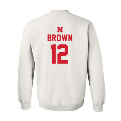 Nebraska - NCAA Football : Omar Brown - Sweatshirt