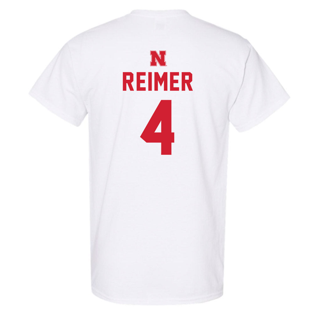 Nebraska - NCAA Football : Luke Reimer - T-Shirt Sports Shersey