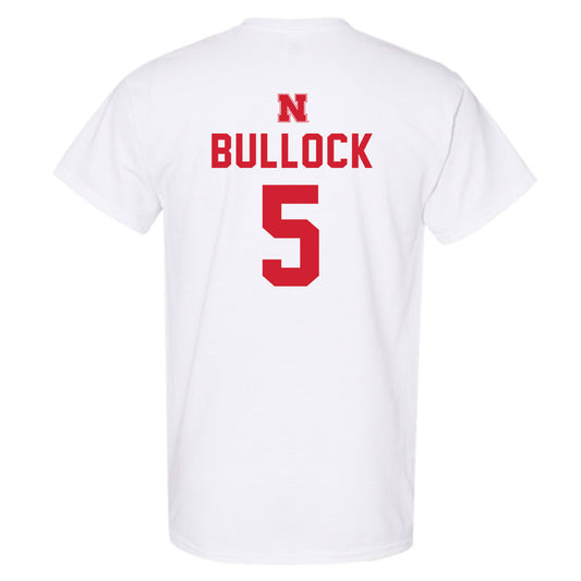 Nebraska - NCAA Football : John Bullock - T-Shirt Sports Shersey