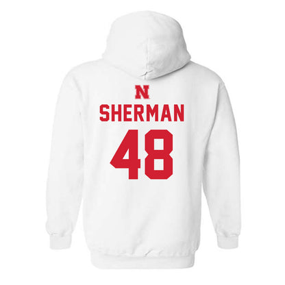 Nebraska - NCAA Football : Mekhail Sherman - Hooded Sweatshirt