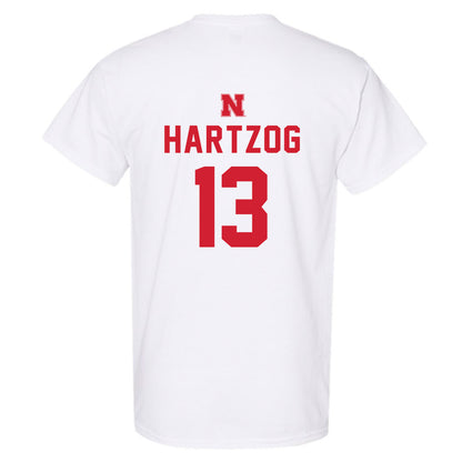 Nebraska - NCAA Football : Malcolm Hartzog Short Sleeve T-Shirt