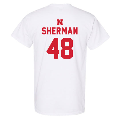 Nebraska - NCAA Football : Mekhail Sherman - Short Sleeve T-Shirt