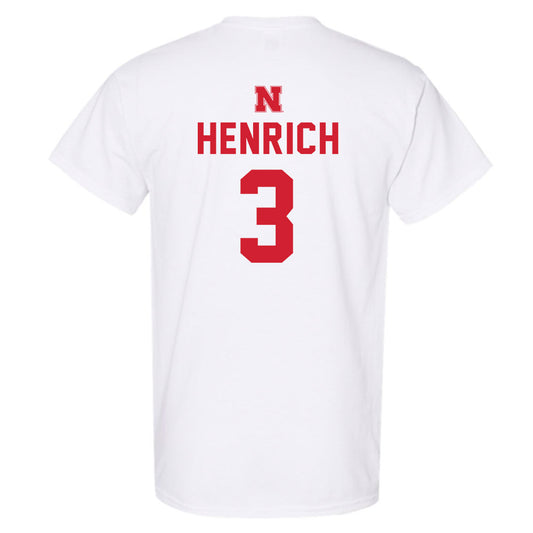 Nebraska - NCAA Football : Nick Henrich - T-Shirt Sports Shersey