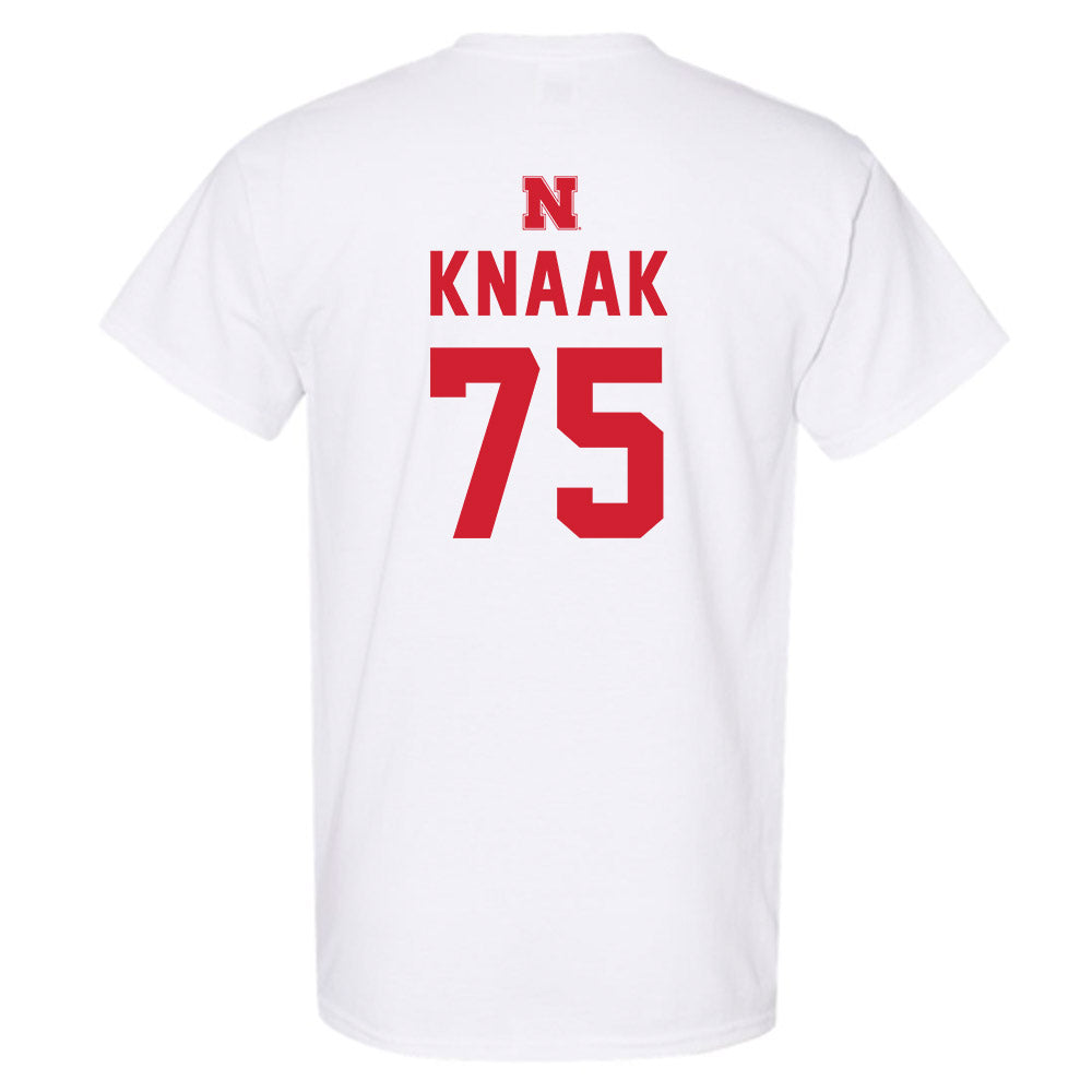 Nebraska - NCAA Football : Tyler Knaak - Short Sleeve T-Shirt