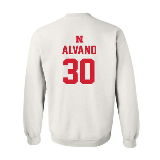 Nebraska - NCAA Football : Tristan Alvano - Crewneck Sweatshirt Sports Shersey