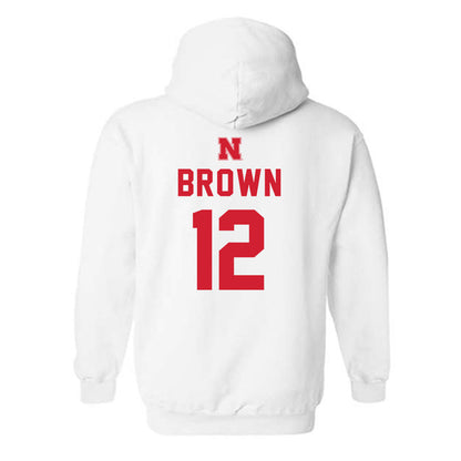 Nebraska - NCAA Football : Omar Brown - Hooded Sweatshirt