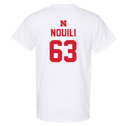 Nebraska - NCAA Football : Nouredin Nouili - Short Sleeve T-Shirt