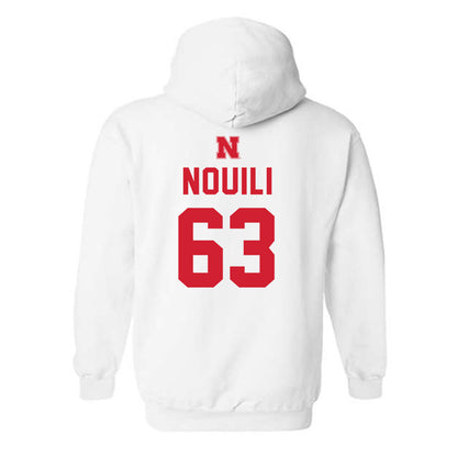 Nebraska - NCAA Football : Nouredin Nouili - Hooded Sweatshirt