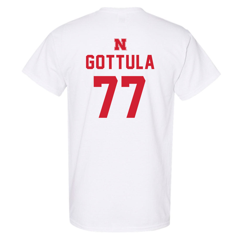 Nebraska - NCAA Football : Gunnar Gottula - Short Sleeve T-Shirt