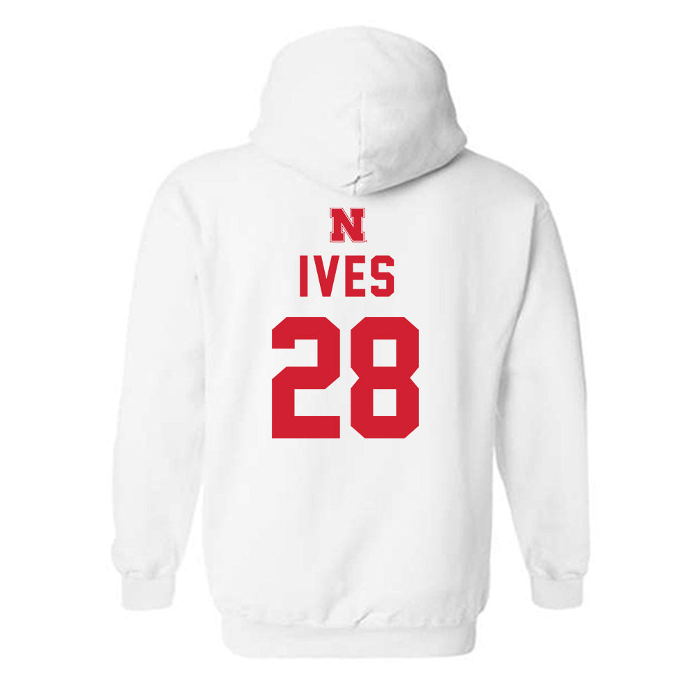 Nebraska - NCAA Football : Kwinten Ives - Hooded Sweatshirt