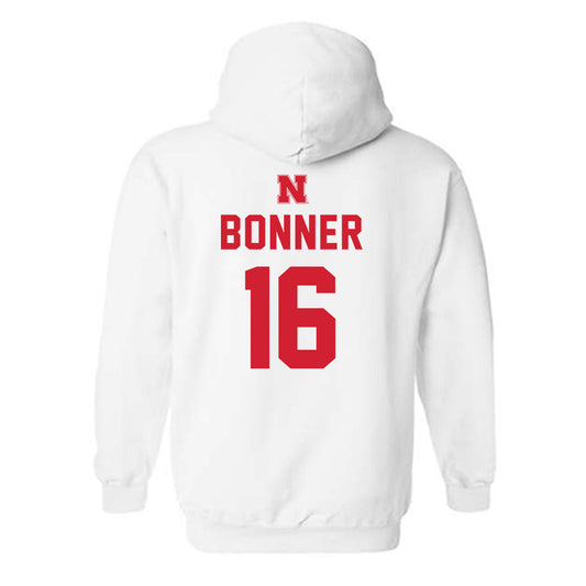 Nebraska - NCAA Football : Janiran Bonner - Hooded Sweatshirt Sports Shersey