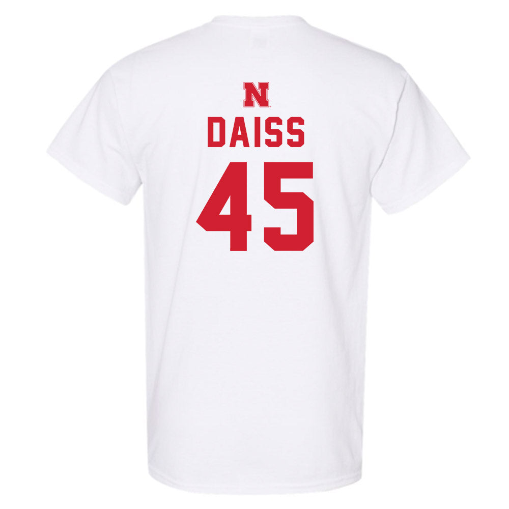 Nebraska - NCAA Baseball : Casey Daiss - T-Shirt Sports Shersey