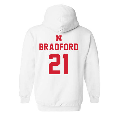 Nebraska - NCAA Baseball : Clay Bradford - Hooded Sweatshirt Sports Shersey