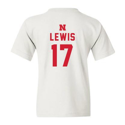 Nebraska - NCAA Baseball : Hayden Lewis - Youth T-Shirt Sports Shersey