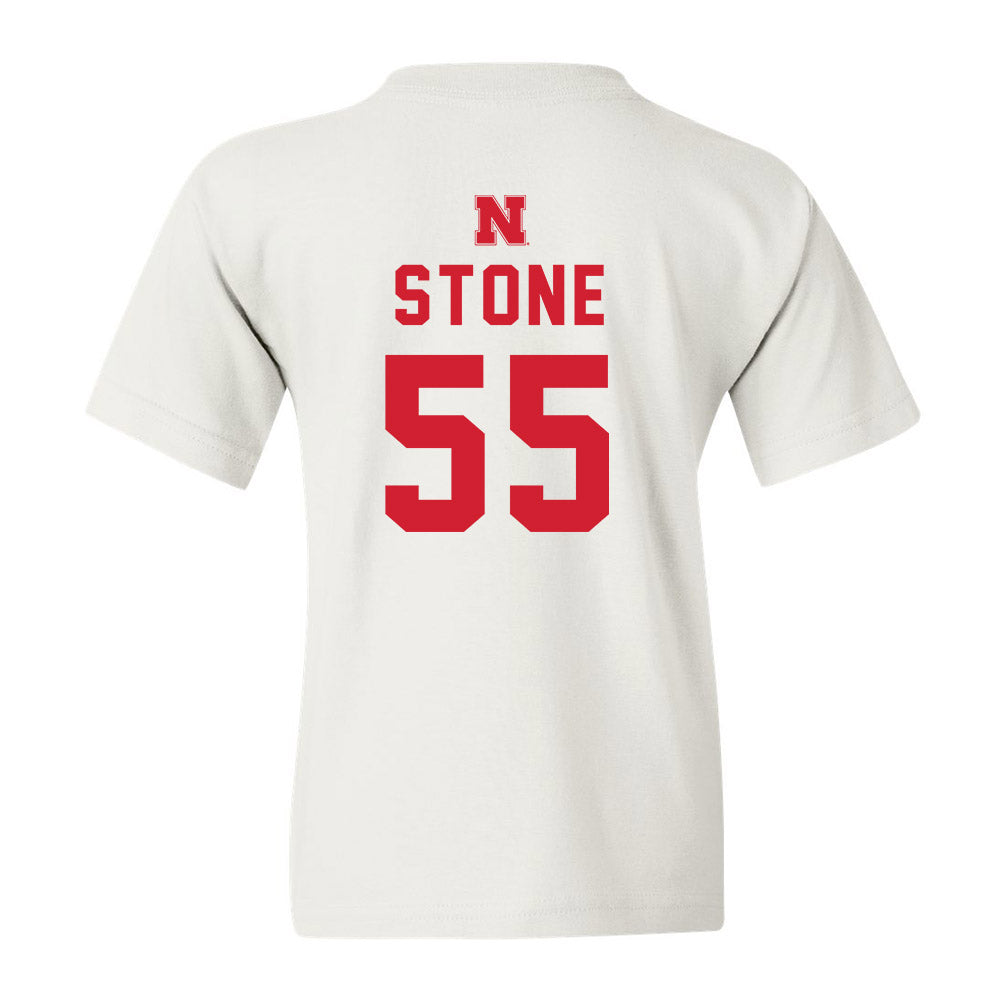 Nebraska - NCAA Baseball : Tyler Stone - Youth T-Shirt Sports Shersey