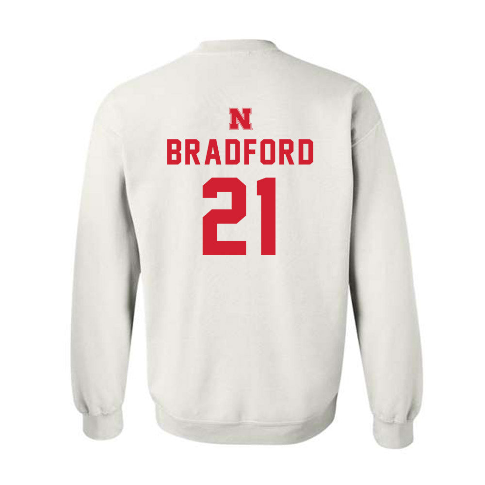 Nebraska - NCAA Baseball : Clay Bradford - Crewneck Sweatshirt Sports Shersey