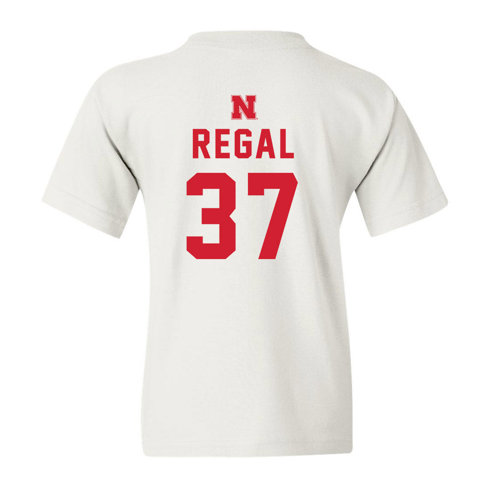 Nebraska - NCAA Baseball : Ian Regal - Youth T-Shirt Sports Shersey