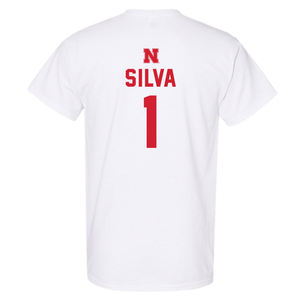 Nebraska - NCAA Baseball : Riley Silva - T-Shirt Sports Shersey