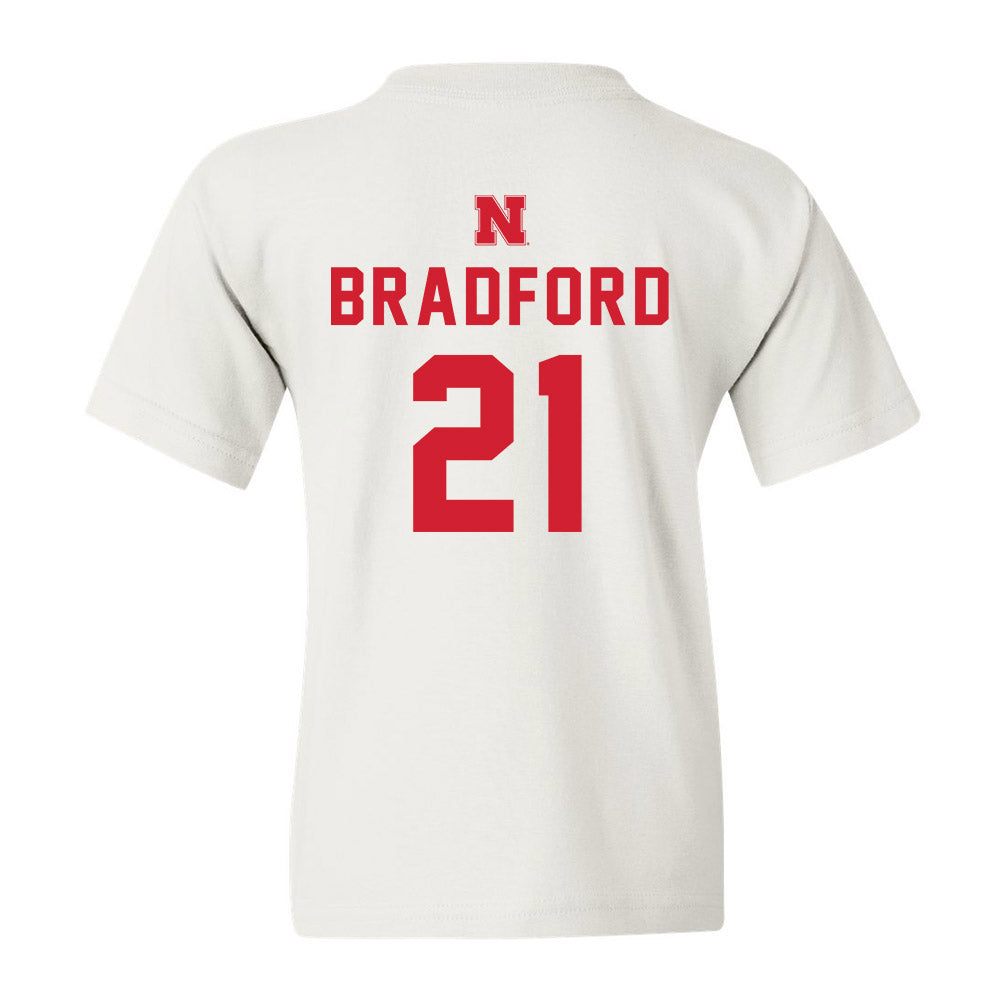 Nebraska - NCAA Baseball : Clay Bradford - Youth T-Shirt Sports Shersey