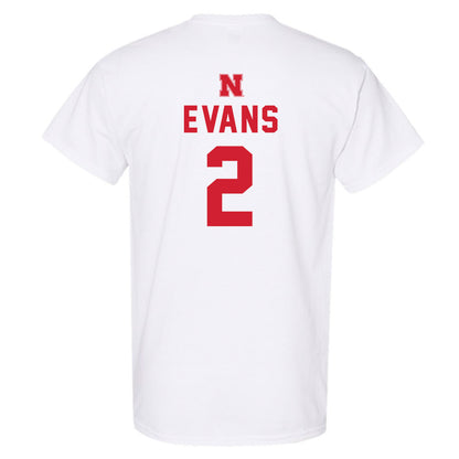 Nebraska - NCAA Baseball : Matt Evans - T-Shirt Sports Shersey