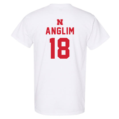 Nebraska - NCAA Baseball : Garrett Anglim - T-Shirt Sports Shersey