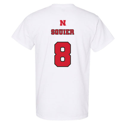 Nebraska - NCAA Softball : Abbie Squier - T-Shirt Sports Shersey