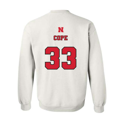 Nebraska - NCAA Softball : Emmerson Cope - Crewneck Sweatshirt Sports Shersey