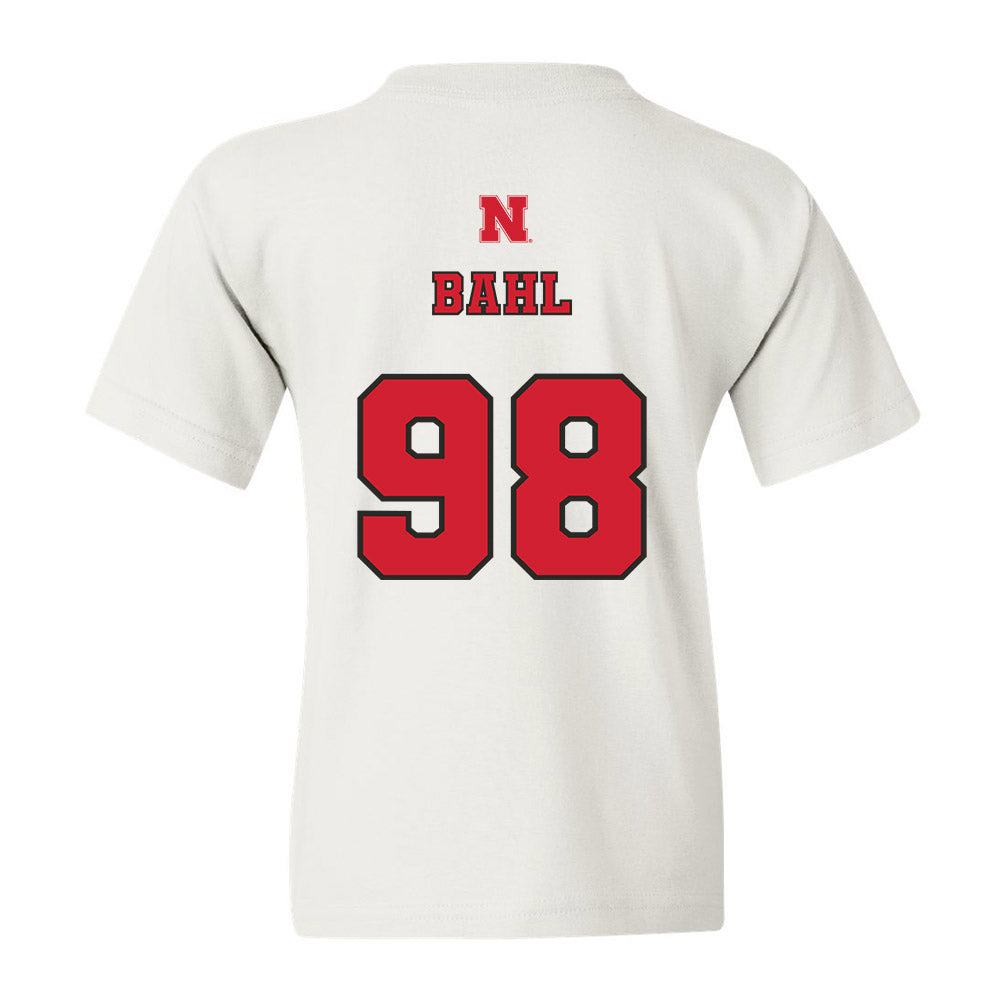 Nebraska - NCAA Softball : Jordyn Bahl - Youth T-Shirt Sports Shersey