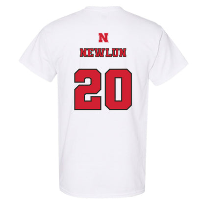 Nebraska - NCAA Softball : Abbey Newlun - T-Shirt Sports Shersey