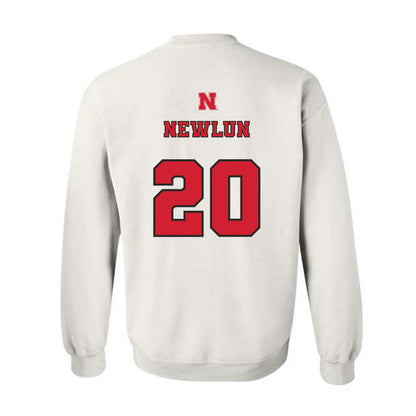 Nebraska - NCAA Softball : Abbey Newlun - Crewneck Sweatshirt Sports Shersey