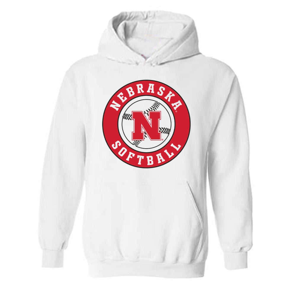 Nebraska - NCAA Softball : Jordyn Bahl - Hooded Sweatshirt Sports Shersey