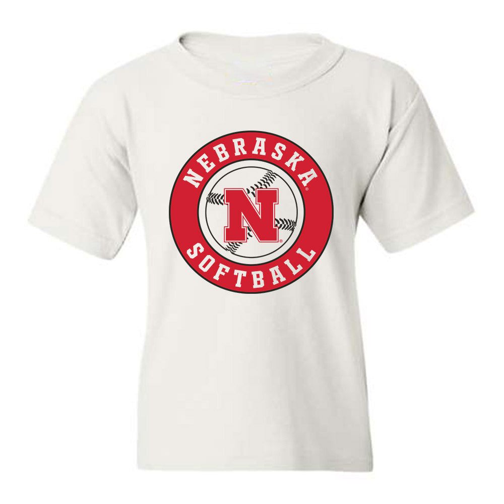 Nebraska - NCAA Softball : Jordyn Bahl - Youth T-Shirt Sports Shersey